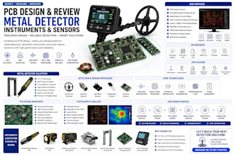 review pcb, do metal detector, pcb design for detection, instrument and sensors