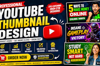 design viral youtube thumbnails