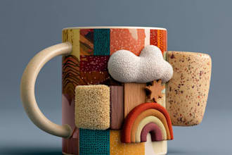 draw custom anime and aesthetic mug designs for you