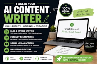 write engaging ai content, social media captions