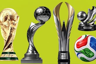 design custom 3d trophy,  award and medal models for 3d printing stl 3mf