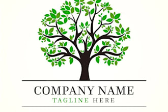 design a tree logo
