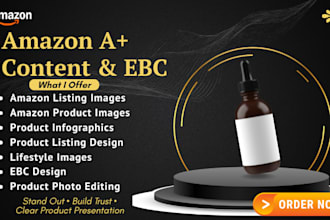 a plus content, product, amazon listing, listing images, amazon infographics