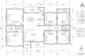 redraw 2d floor plans, blueprints, and architectural drawings
