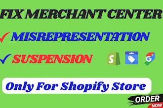 fix google merchant center misrepresentation and policy issues