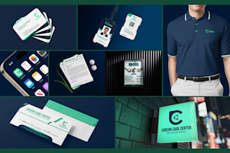 design medical brand identity and style guide