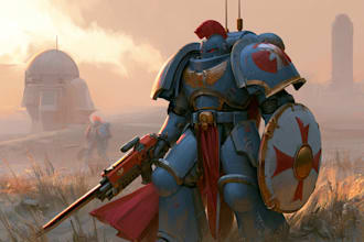 illustrate yourr warhammer 40k