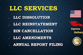 do us llc dissolution, ein cancellation, us llc amendments