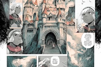 create ai comic book, illustrations any style