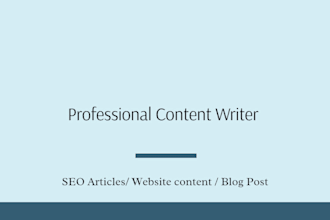 write 1000 words SEO website contents and articles