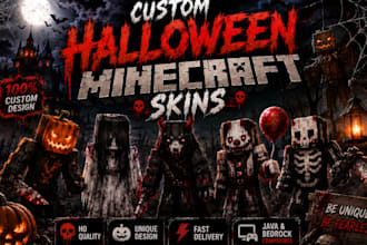 create haloween minecraft character horror creepy gaming and minecraftavatar