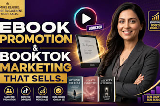 do ebook promotion book marketing booktok promotion amazon kindle kdp marketing