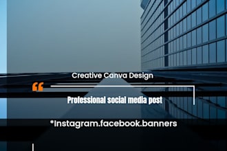 design canva banners and social media posts