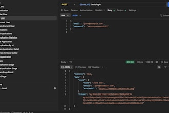 build a secure nodejs express rest API with jwt auth and postgresql