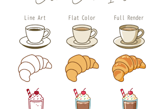 design custom cartoon icons