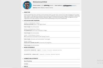 write a professional ats friendly resume and cover letter