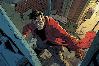 create comic book and custom illustration