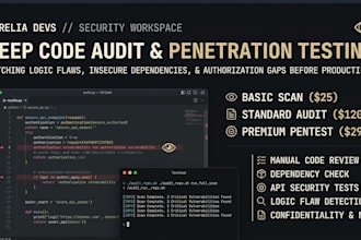 do a security audit on your web app, saas,or vibe coded tool