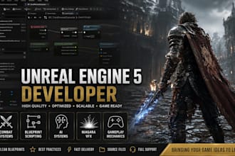 create unreal engine game combat system vfx unreal blueprint