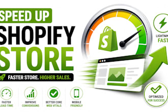 speed up shopify store improve page speed and core web vitals
