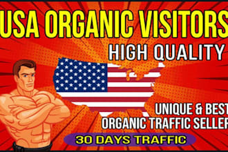 do organic USA,UK website traffic to increase sales