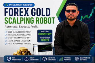 install my forex robot mt5 gold scalping trading bot metatrader5 expert advisor