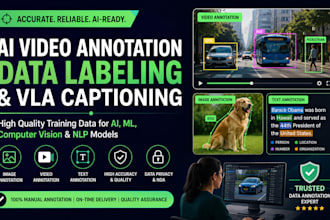 do ai data annotation data labeling and vla captioning for machine learning