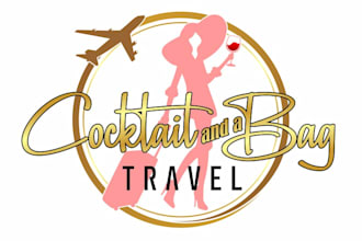 design a professional travel logo for your tourism or adventure brand