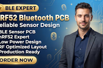 design reliable nrf52 bluetooth ble sensor pcb for your smart device