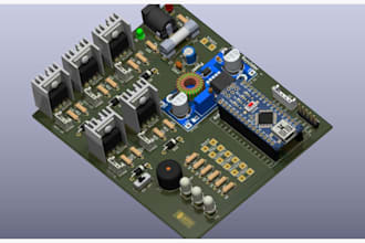 create esp32 pcb design for iot, robotics, automation and embedded systems