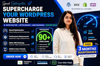 speed up the wordpress website and improve core web vitals