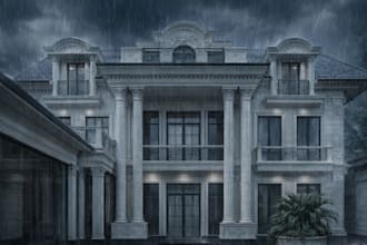 do architectural design and 3d interior exterior rendering