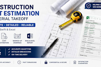 accurate construction cost estimation and material takeoff using planswift