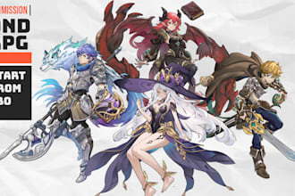 do anime jrpg and dnd style character concepts