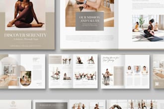 design a fitness yoga ebook