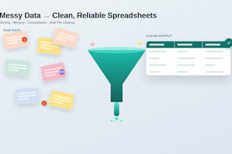 merge, consolidate, combine and clean data rows columns in microsoft excel