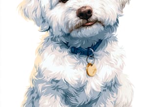 make disney pet portrait illustration