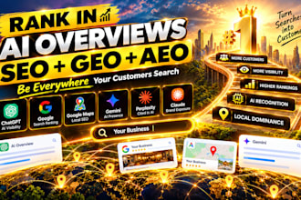 improve website ranking and ai visibility in chatgpt, gemini with GEO aeo SEO