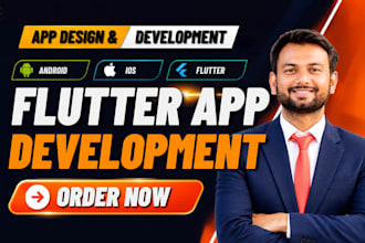 do flutter app development, flutter developer, app using flutter and figma