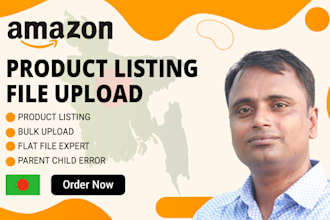 create and optimize amazon product listings and flat files