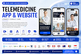 do telemedicine app, telehealth website, doctor consultation app hipaa compliant