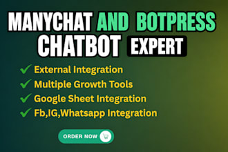 build a simple manychat and botpress chatbot for your social media account