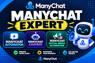 manychat automation, manychat chatbot, manychat social media automation