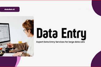 do accurate data entry and cleaning for large data sets