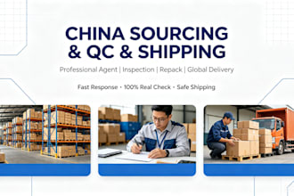 china product sourcing, quality inspection and dropshipping