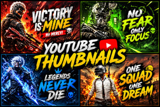 create high CTR youtube thumbnails fast