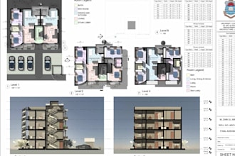 create 3d bim model in revit from 2d drawings or PDF