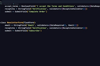 build a django or flask web app with rest API integration