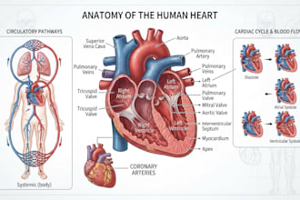 create accurate anatomy surgical and medical illustrations