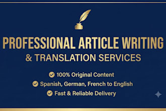 write engaging educational articles and informative guides